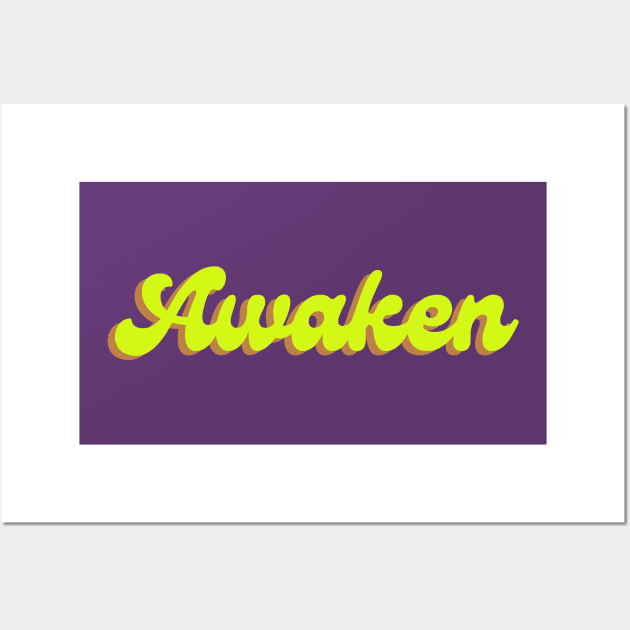 Awaken Wall Art by thedesignleague